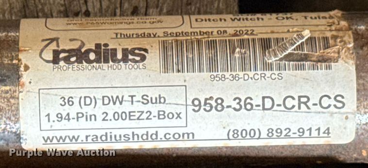 image for item DU9255 Ditch Witch JT2720 directional boring unit