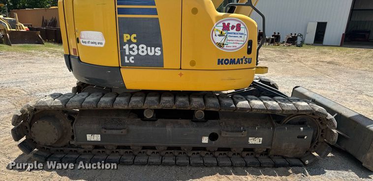 image for item DU9257 2011 Komatsu PC138USLC-8 excavator