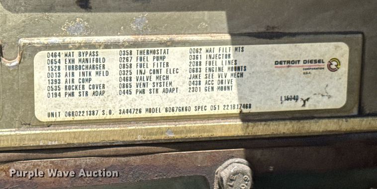 image for item DU9258 1995 Peterbilt 379 semi truck