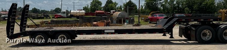 image for item DU9259 2013 Pitts Trailers drop deck equipment trailer