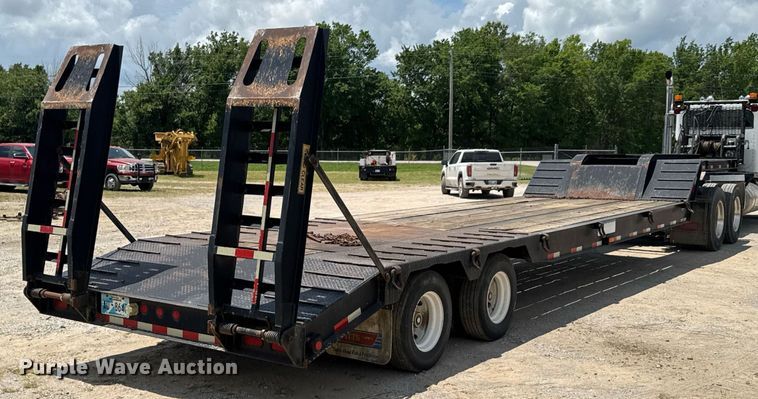 image for item DU9259 2013 Pitts Trailers drop deck equipment trailer