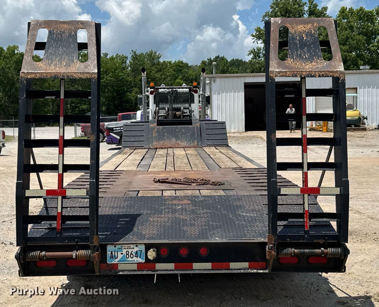 image for item DU9259 2013 Pitts Trailers drop deck equipment trailer