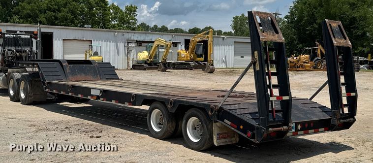image for item DU9259 2013 Pitts Trailers drop deck equipment trailer