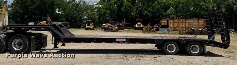 image for item DU9259 2013 Pitts Trailers drop deck equipment trailer