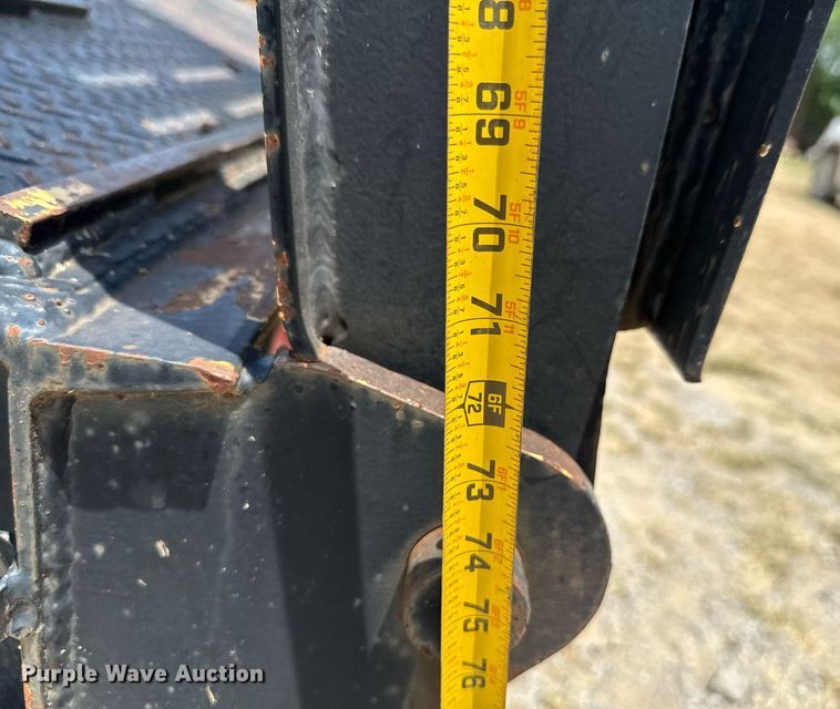 image for item DU9259 2013 Pitts Trailers drop deck equipment trailer