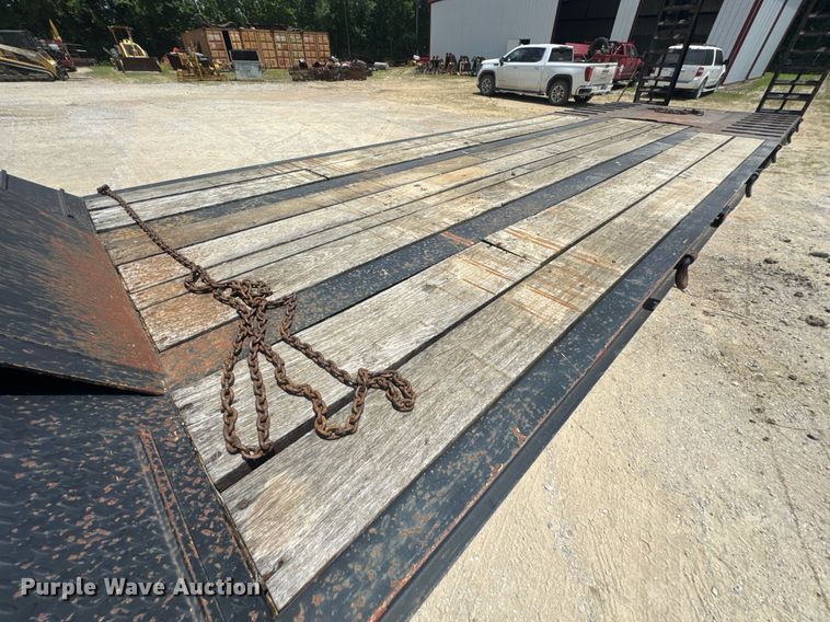 image for item DU9259 2013 Pitts Trailers drop deck equipment trailer