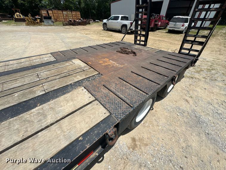 image for item DU9259 2013 Pitts Trailers drop deck equipment trailer