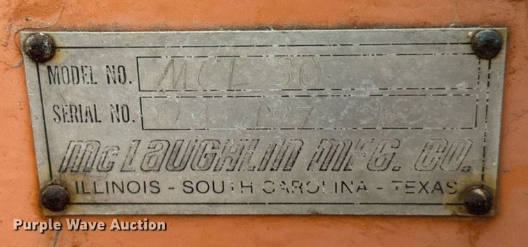 image for item DU9264 McLaughlin MCL30 horizontal boring unit