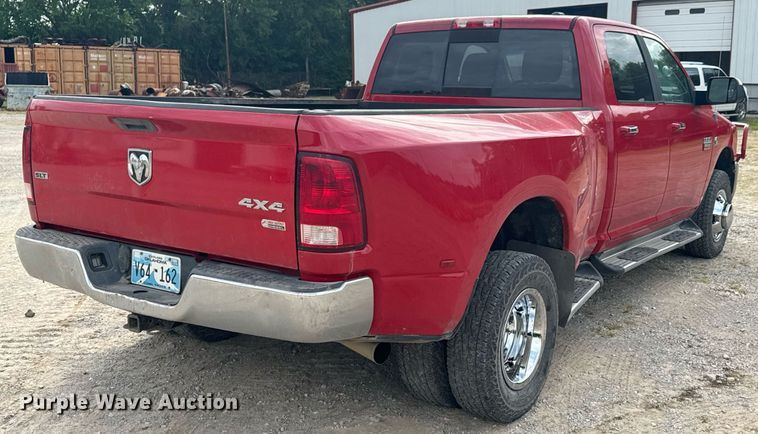 image for item DU9267 2012 Dodge Ram 3500 Crew Cab pickup truck