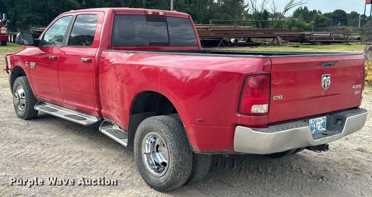image for item DU9267 2012 Dodge Ram 3500 Crew Cab pickup truck