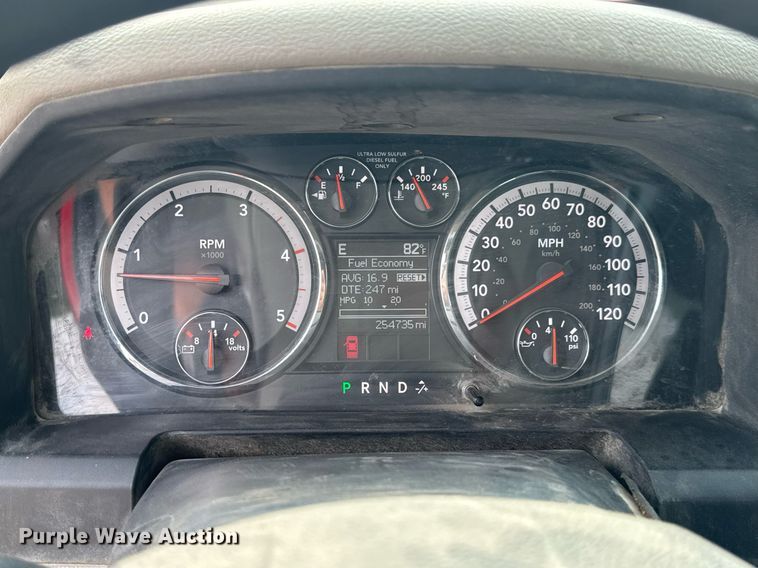 image for item DU9267 2012 Dodge Ram 3500 Crew Cab pickup truck