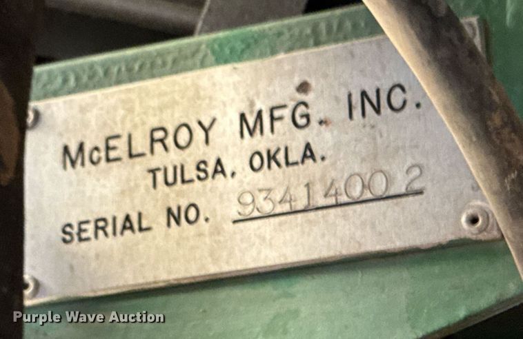 image for item DU9268 McElroy  pipe fusion machine