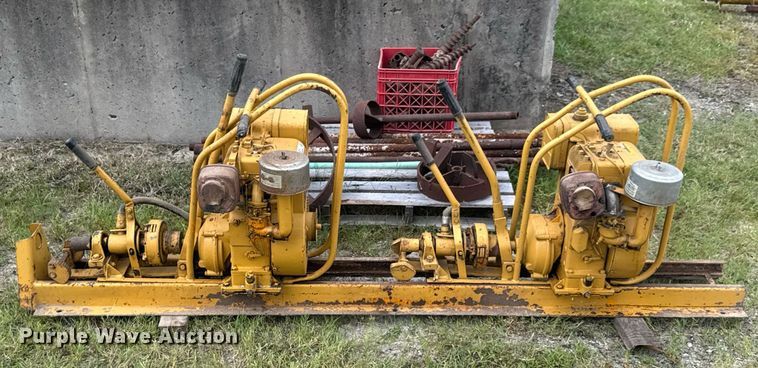 image for item DU9272 (2) Construction Machinery WED-3 horizontal drills