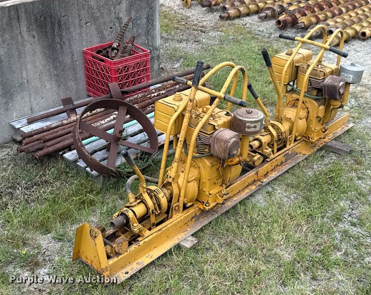 image for item DU9272 (2) Construction Machinery WED-3 horizontal drills