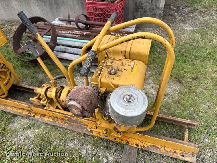 image for item DU9272 (2) Construction Machinery WED-3 horizontal drills