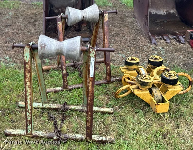 image for item DU9276 (2) pipe rollers