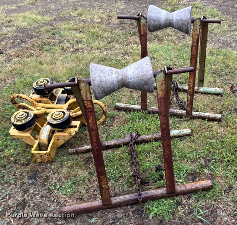 image for item DU9276 (2) pipe rollers