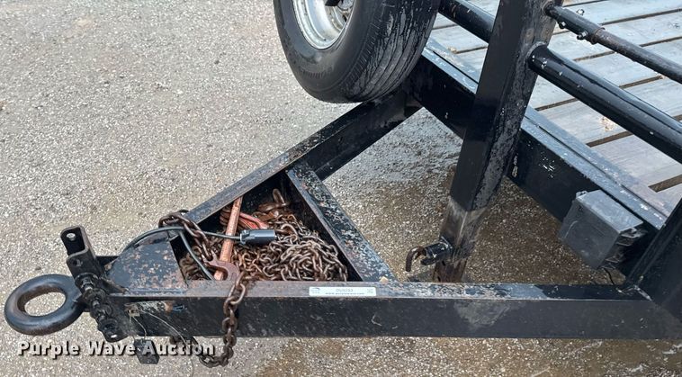 image for item DU9283 2006 Maxey equipment trailer