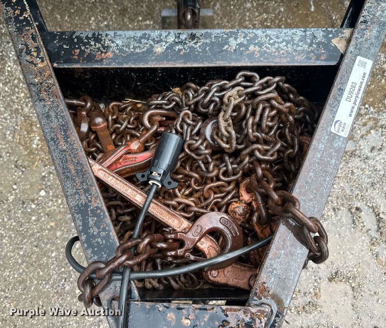 image for item DU9283 2006 Maxey equipment trailer