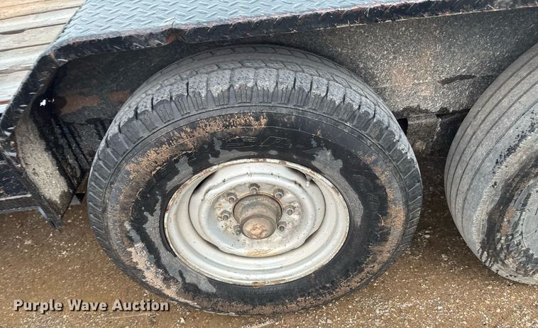 image for item DU9283 2006 Maxey equipment trailer