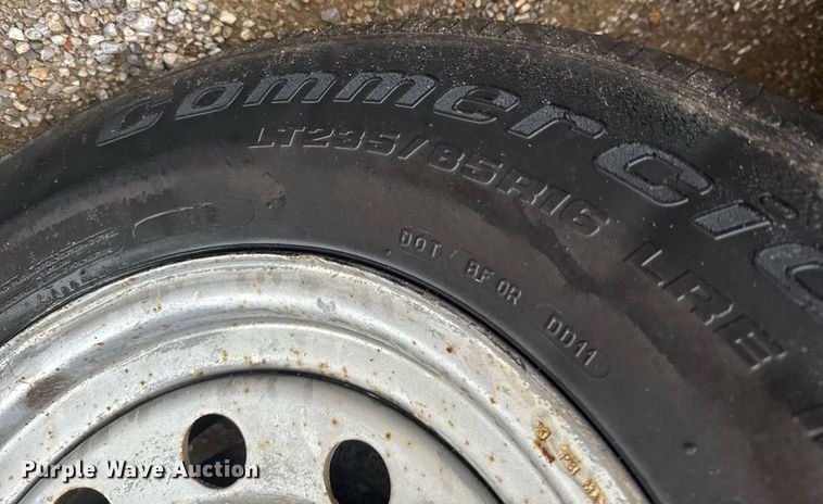 image for item DU9283 2006 Maxey equipment trailer