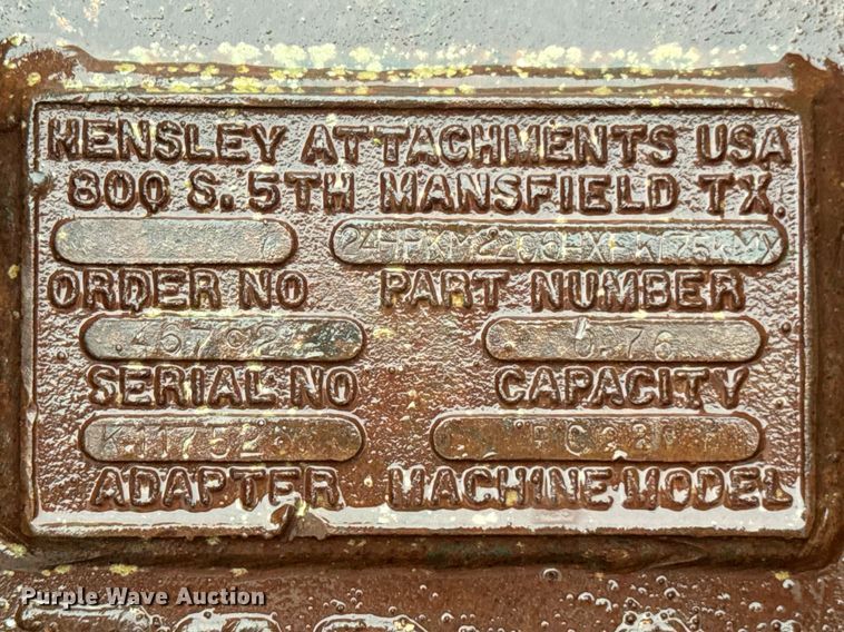 image for item DU9286 Hensley bucket