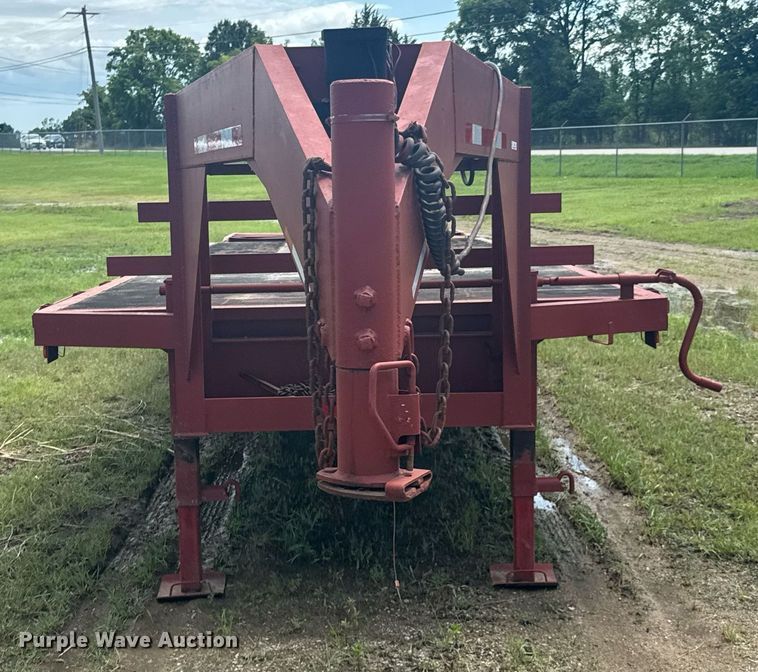 image for item DU9290 1998 Shop built equipment trailer