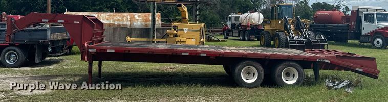 image for item DU9290 1998 Shop built equipment trailer