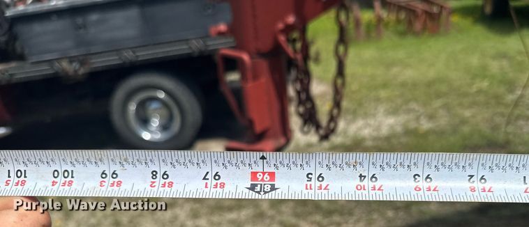 image for item DU9290 1998 Shop built equipment trailer