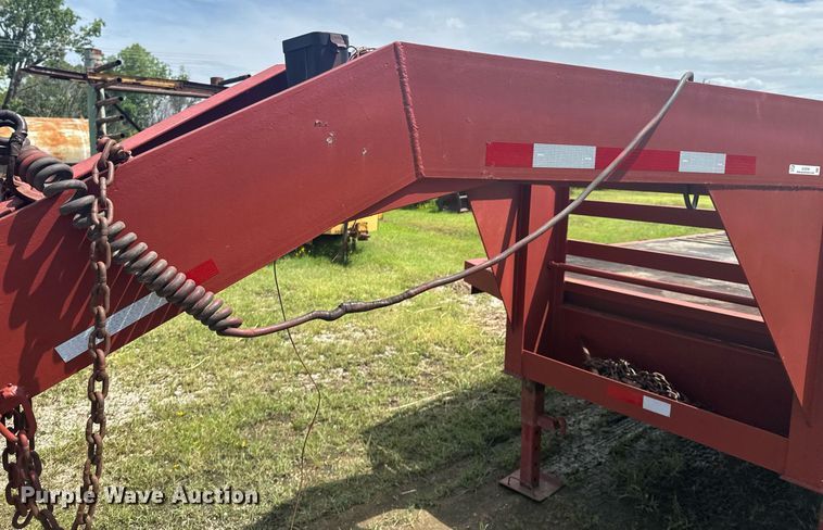 image for item DU9290 1998 Shop built equipment trailer