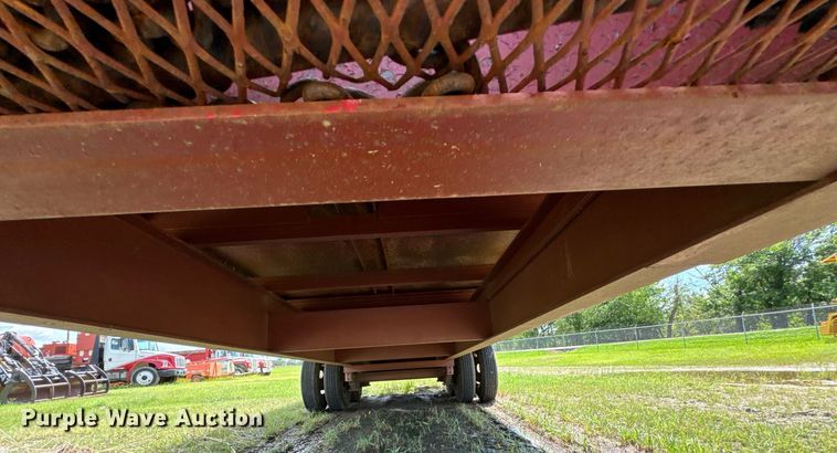 image for item DU9290 1998 Shop built equipment trailer