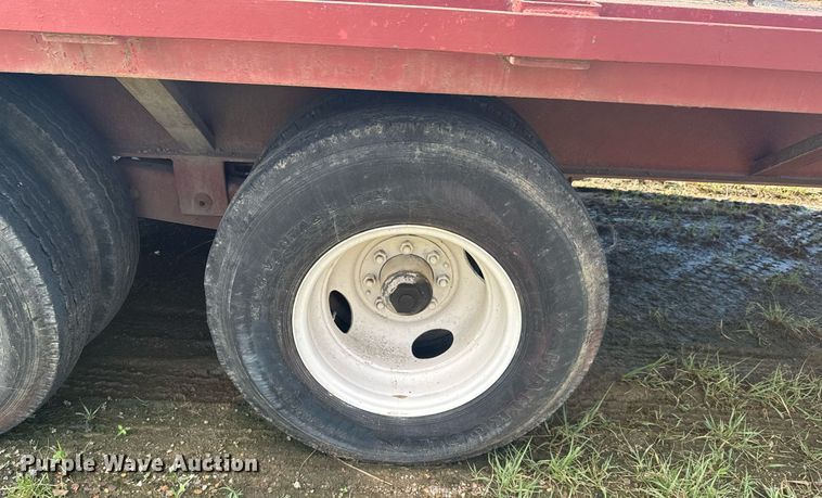 image for item DU9290 1998 Shop built equipment trailer