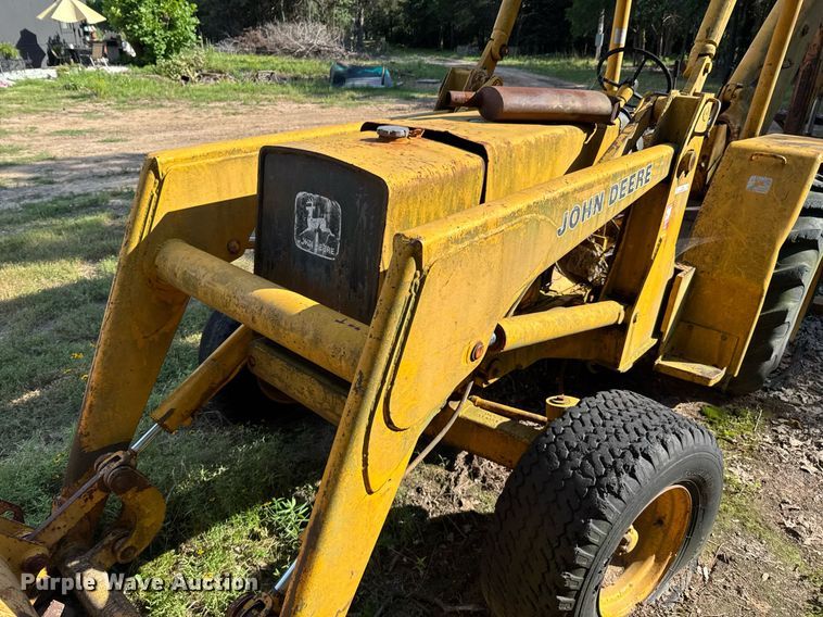 image for item DU9294 John Deere 500C backhoe