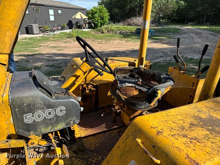 image for item DU9294 John Deere 500C backhoe