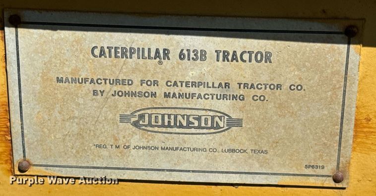image for item DU9933 1979 Caterpillar 613B elevating scraper