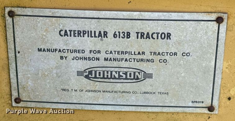 image for item DU9936 1980 Caterpillar 613B elevating scraper