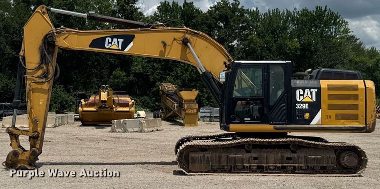 image for item DU9950 2014 Caterpillar 329E L excavator