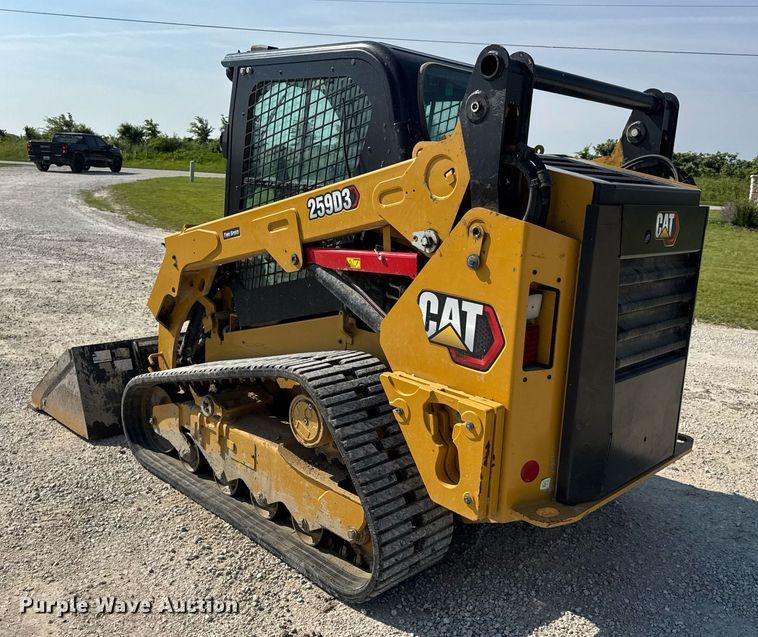 image for item DV4171 2024 Caterpillar 259D3 tracked skid steer loader