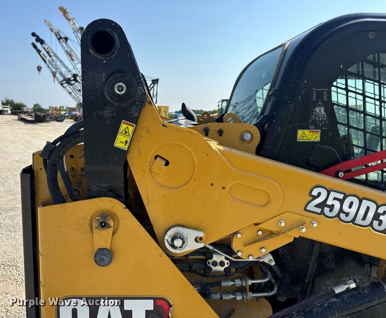 image for item DV4171 2024 Caterpillar 259D3 tracked skid steer loader
