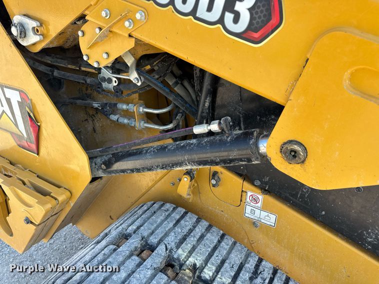 image for item DV4171 2024 Caterpillar 259D3 tracked skid steer loader