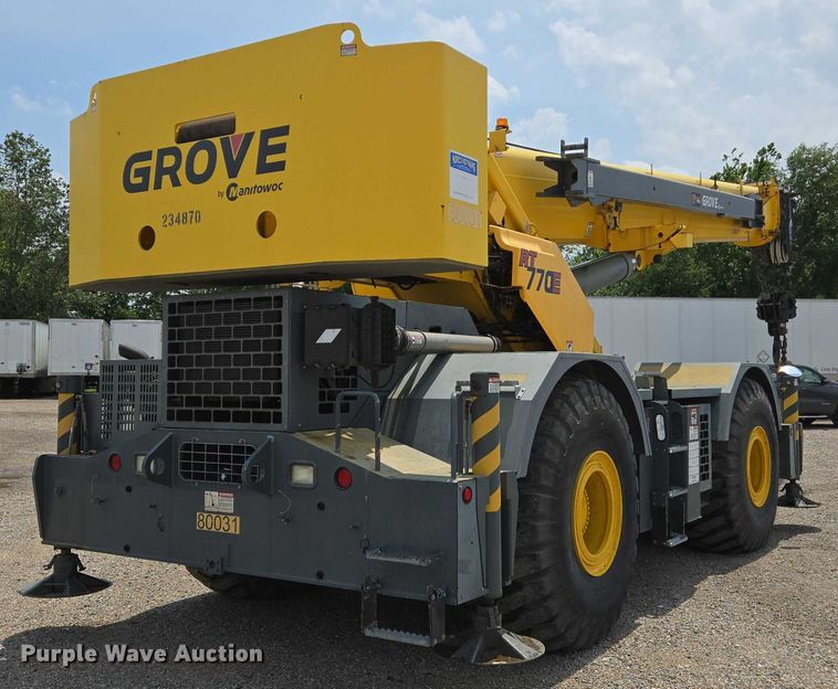image for item DW7023 2015 Grove RT770E crane