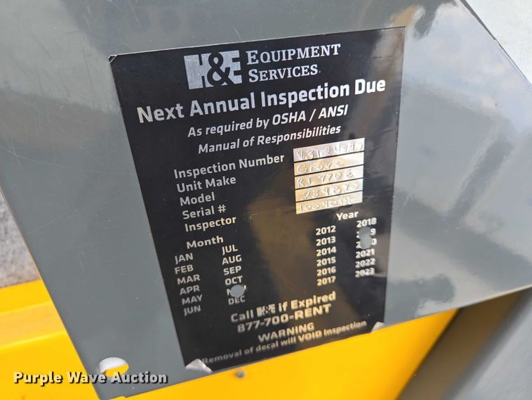 image for item DW7023 2015 Grove RT770E crane