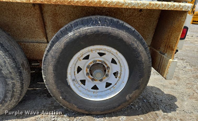 image for item DW7080 2009 Larson reel trailer