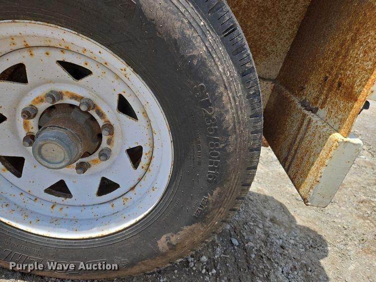 image for item DW7080 2009 Larson reel trailer