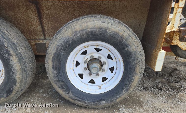 image for item DW7080 2009 Larson reel trailer