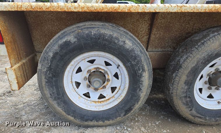 image for item DW7080 2009 Larson reel trailer