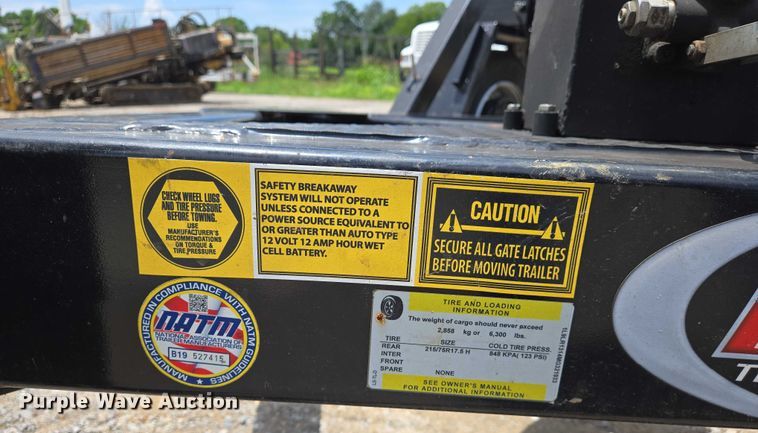 image for item DW7081 2021 Lane reel trailer