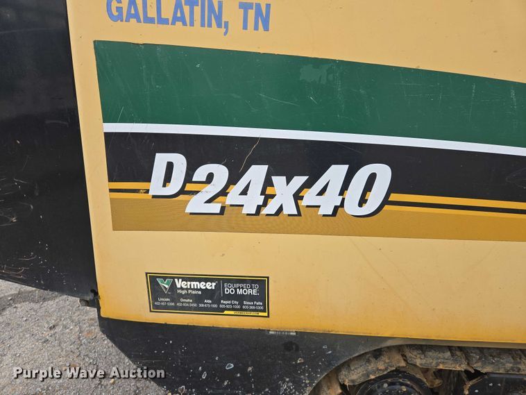 image for item DW7084 2008 Vermeer D24x40 Navigator Series II directional boring unit