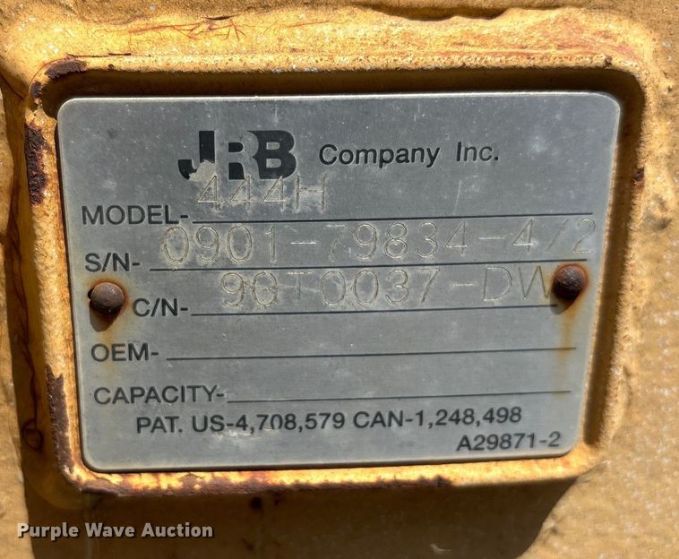 image for item DW7112 JRB 444H wheel loader jib