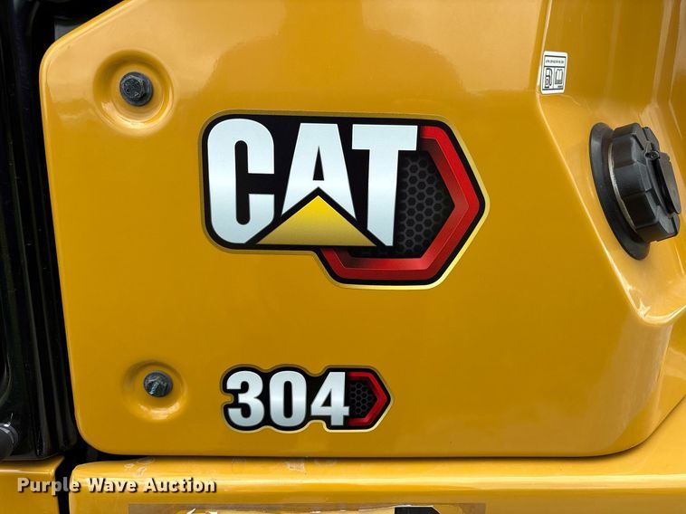 image for item DW7120 2023 Caterpillar 304 mini excavator